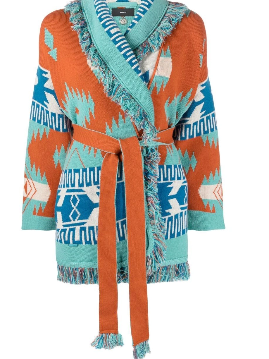 cardigan Women Tiger Lily jacquard Icon Alanui 0430